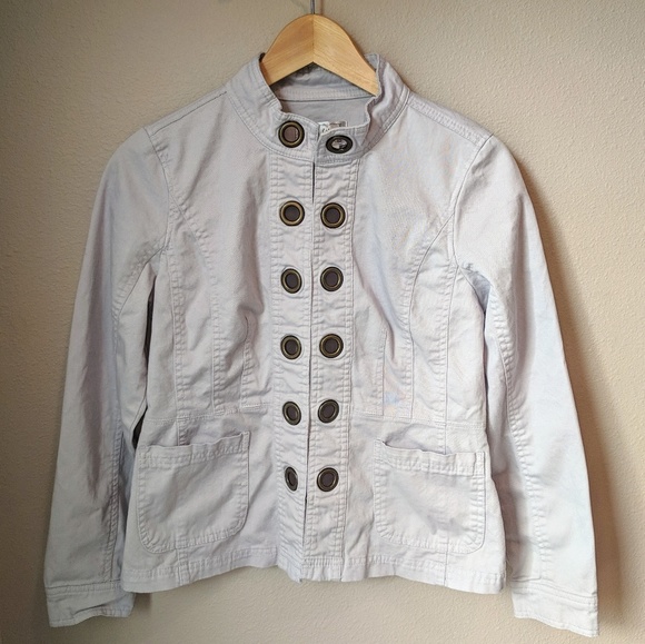 Live A Little Jackets & Blazers - Utility Military Style Jacket - Live a Little